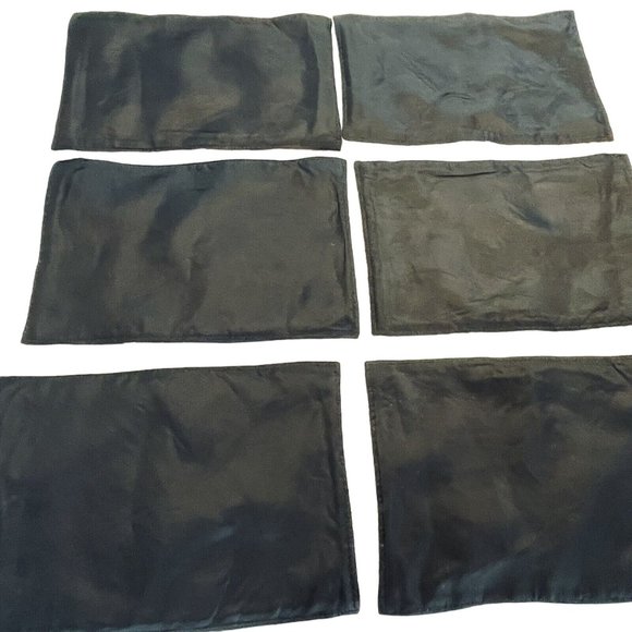 Arlee Home Fashions Set 6 Fall Harvest Burgundy Tapestry Placemats Cornucopia - Picture 2 of 6